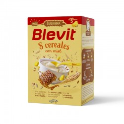 BLEVIT Super Fibre 8 Céréales et Miel 500g