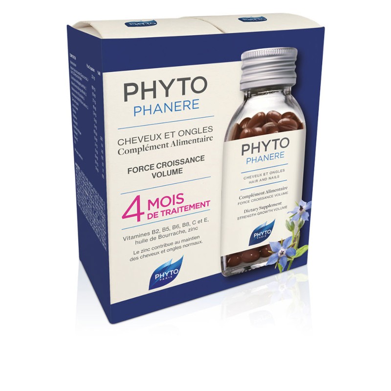Phyto Phytophanere Complemento Alimenticio Cápsulas 2 X 120 U