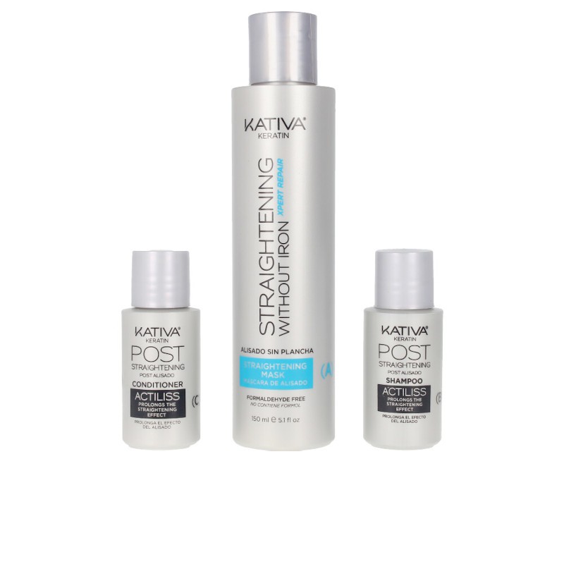 Kativa Kératine Lissage Anti-Frizz Sans Réparation De Fer Splits 30 Jours