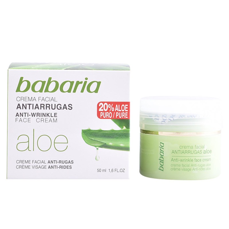 Crema Antirughe Babaria Aloe Vera 50 ml