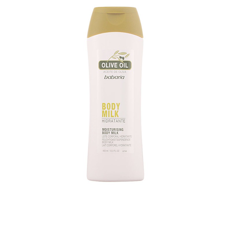 Babaria Lait Corporel Hydratant à l'Huile d'Olive 400 ml