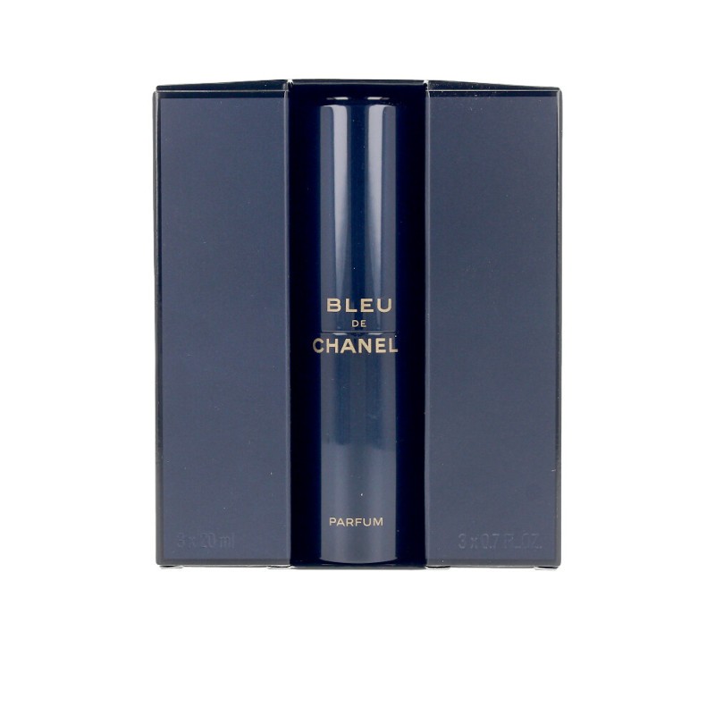 Chanel Bleu Eau De Parfum Spray Twist & Spray ricaricabile 3 X 20 ml
