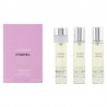 Chanel Chance Eau Fraiche Eau De Toilette Twist & Spray Vaporizzatore 3 ricariche 3 X 20 ml