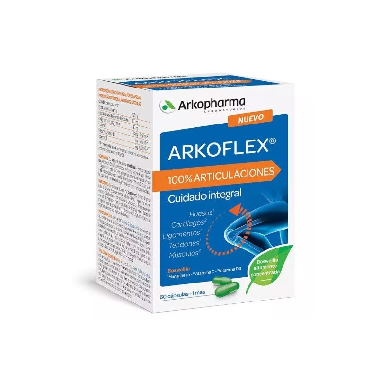 Arkoflex 100% articulations Soin Intégral 60 gélules Arkoflex 100% articulations Soin Intégral 60 gélules