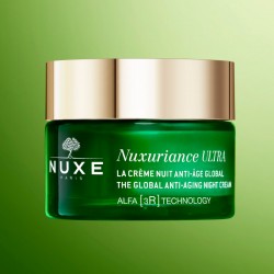 Nuxe Nuxuriance Ultra Global Anti-Aging Night Cream 50ml main green background
