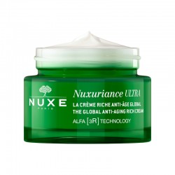 Nuxe Nuxuriance Ultra Crema Rica Antiedad Global 50ml envase abierto