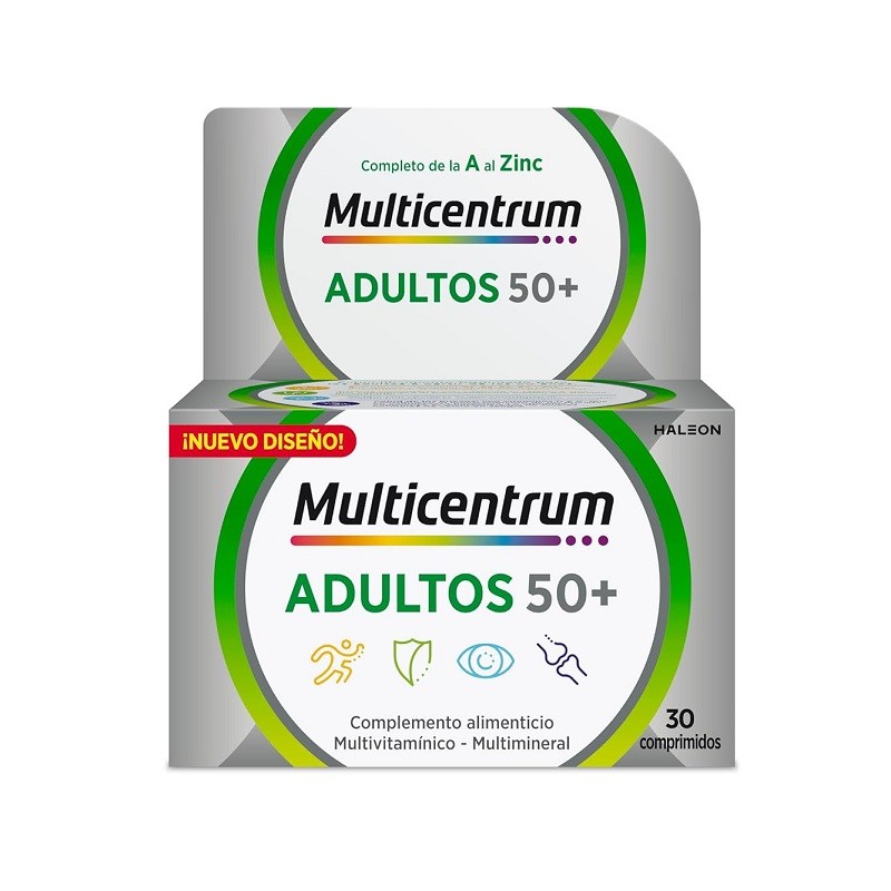 MULTICENTRUM Erwachsene 50+ (30 Comp) (Vorher 50+ auswählen) MULTICENTRUM Erwachsene 50+ (30 Comp) (Vorher 50+ auswählen)
