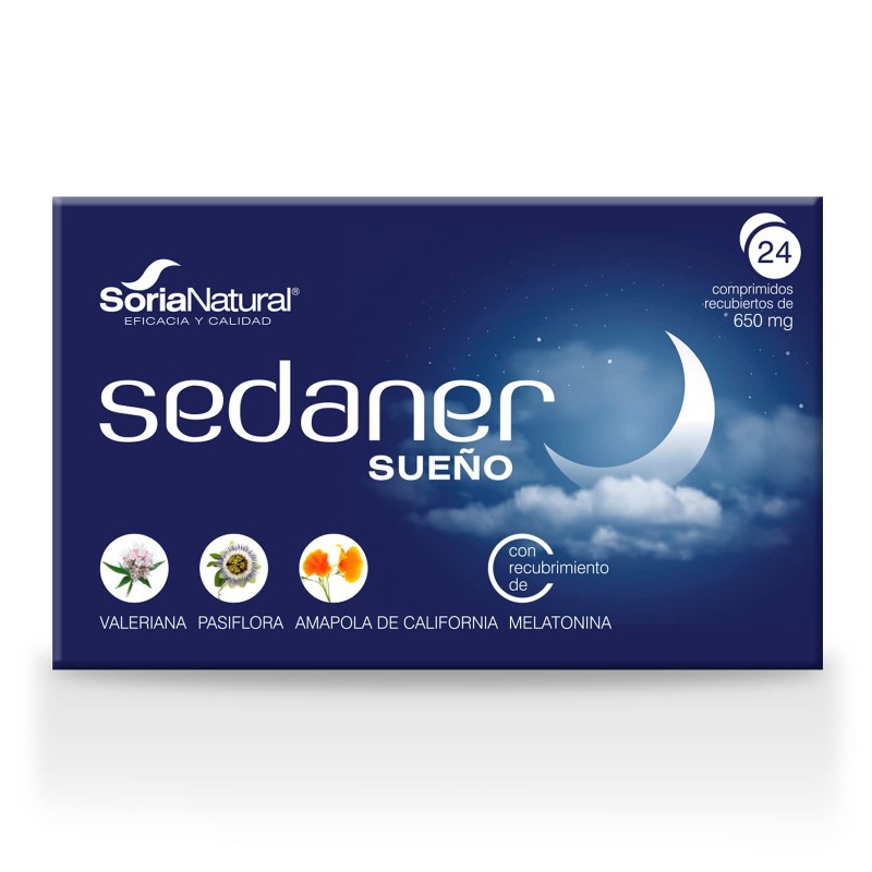 Soria Natural Sedaner Sleep 24 Capsules Soria Natural Sedaner Sleep 24 Capsules