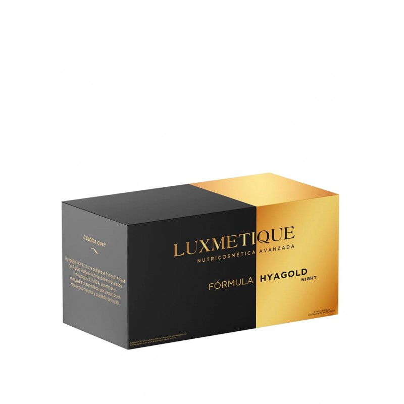 Luxmetique Hyagold Nachtformel 15 Fläschchen Luxmetique Hyagold Nachtformel 15 Fläschchen