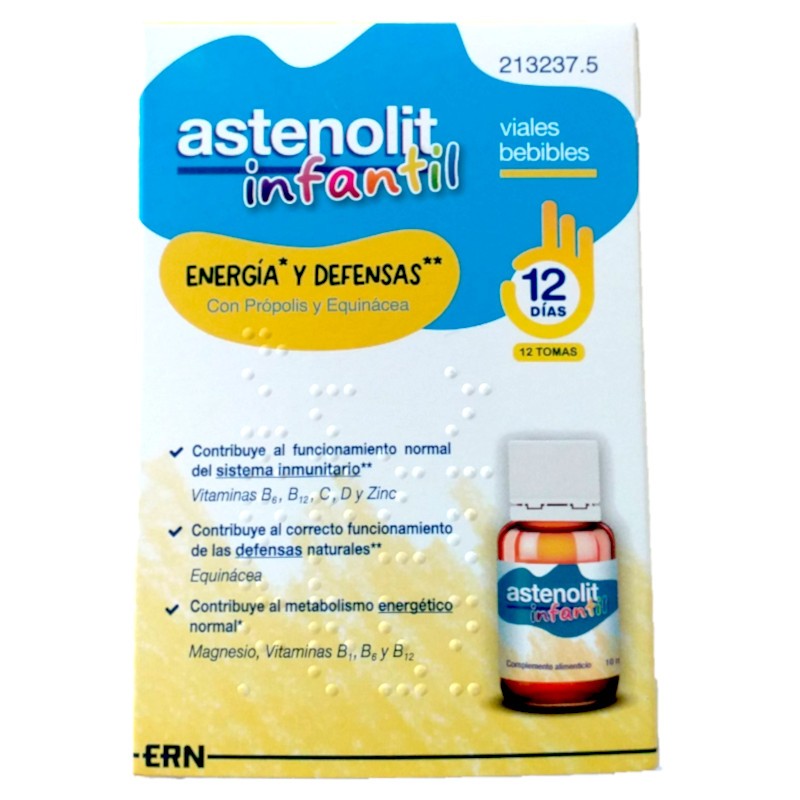 Astenolit Kinder 12 Fläschchen Astenolit Kinder 12 Fläschchen