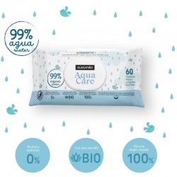 Suavinex Aqua Care Wipes Confezione risparmio 3x60 unità singole