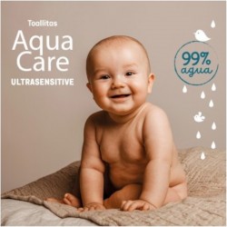 Suavinex Toallitas Aqua Care Pack Ahorro 3x60 unidades bebé