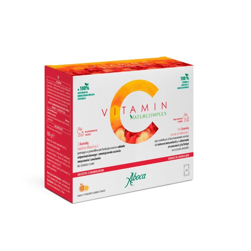 ABOCA Vitamine C Naturcomplexe 20 sachets ABOCA Vitamine C Naturcomplexe 20 sachets