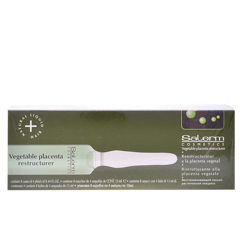 Salerm Pflanzlicher Plazenta-Restrukturierer 32 X 13 ml