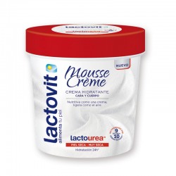 Lactovit Lacto-Urea Mousse Creme Cara & Cuerpo 250 ml