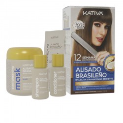Kativa Professional Brasilianisches Glätten Pro Dark Lot 6 Stk