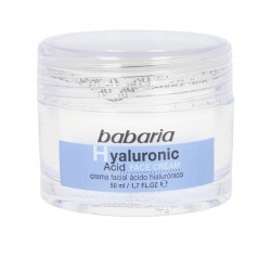 Babaria Crème Visage Ultra-Hydratante à l'Acide Hyaluronique 50 ml