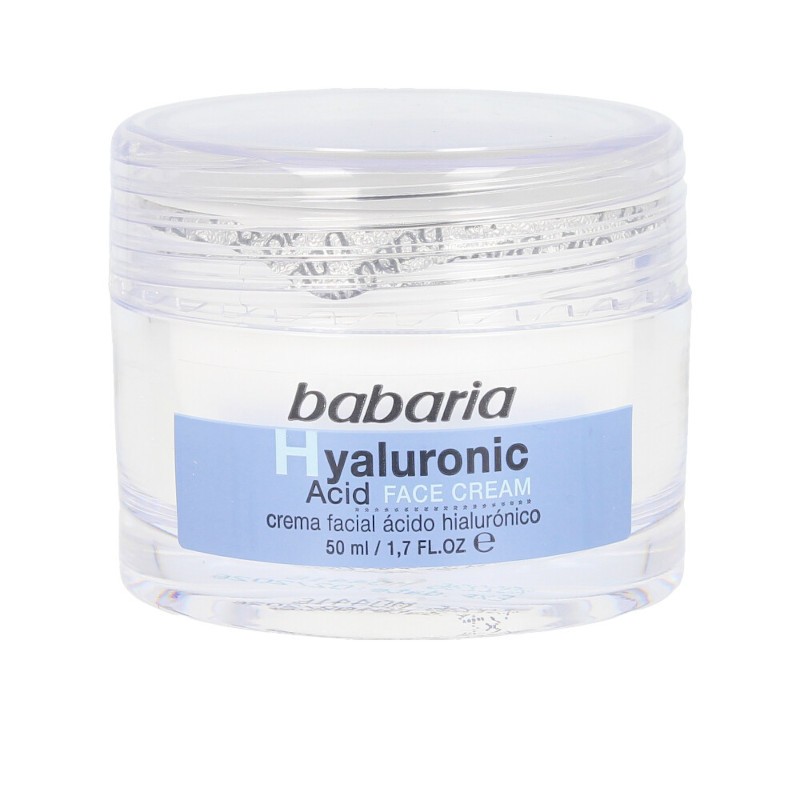 Crema viso ultra-idratante all'acido ialuronico Babaria 50 ml