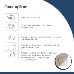 TROFOLASTIN Redutor de cicatriz periareolar 3x2 adesivos