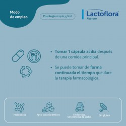 LACTOFLORA Restore Adultos 20 Cápsulas