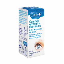 CARE+ Solución Oftálmica Hidratante 0,2% Ácido Hialurónico 10ml