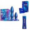 DUREX Pack Set mit Analplugs Deep & Deeper + Original H2O-Gleitgel 50 ml + natürliches Kondom