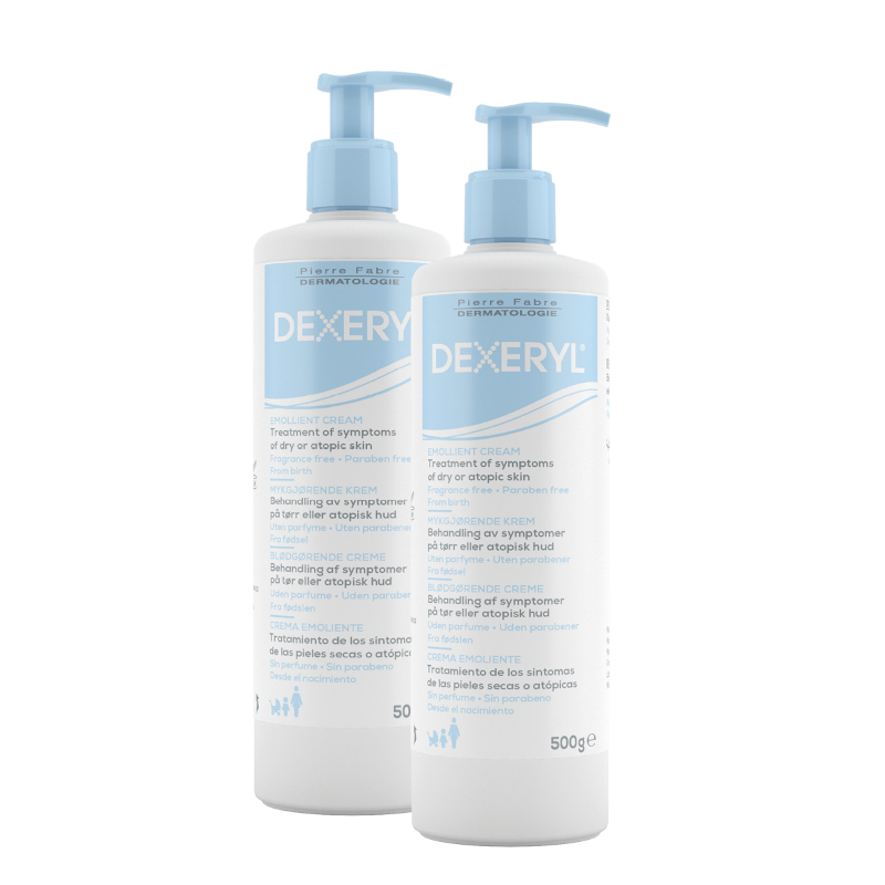Dexeryl Kit Duo Crema Emolliente 500 ml 【ACQUISTO ONLINE】