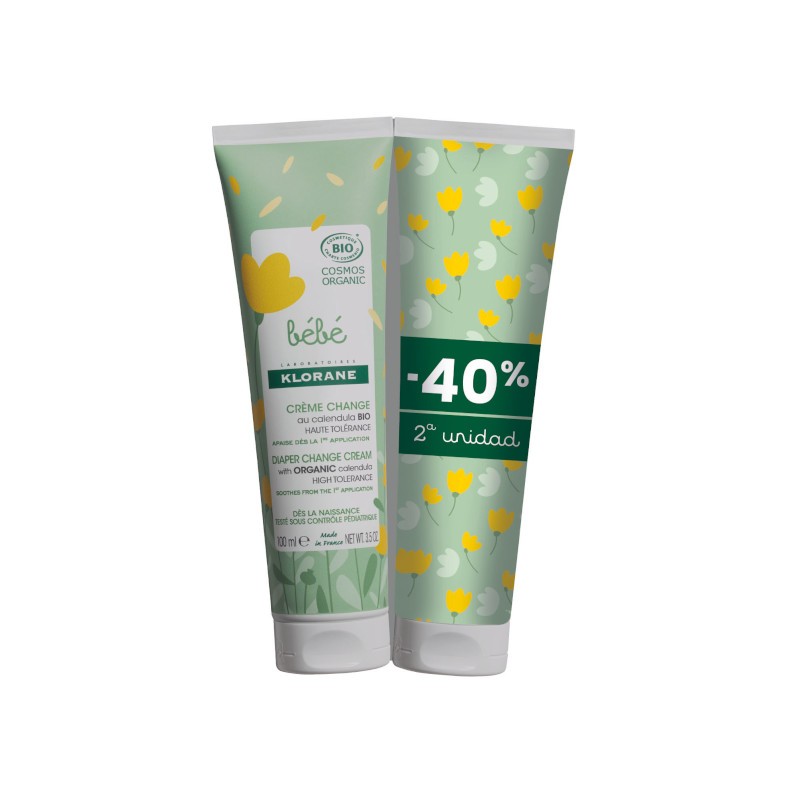 Klorane Pack Duo Wickelcreme 2x100ml Klorane Pack Duo Wickelcreme 2x100ml