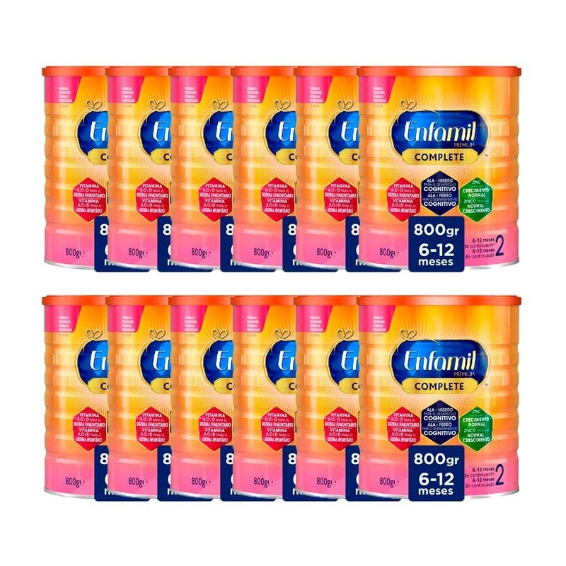 ENFAMIL Complete 2 Latte Continuazione CONFEZIONE VALORE 12x800gr