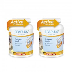 EPAPLUS Arthicare Collagène + Silicium + Hyaluronique + Magnésium Vanille Instantanée DUPLO 2x325gr