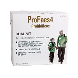PROFAES4 Probióticos Adultos 25 mm 30 cápsulas.