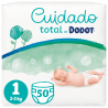 Fraldas DODOT Total Care Tamanho 1 (2-5kg) 50 unidades