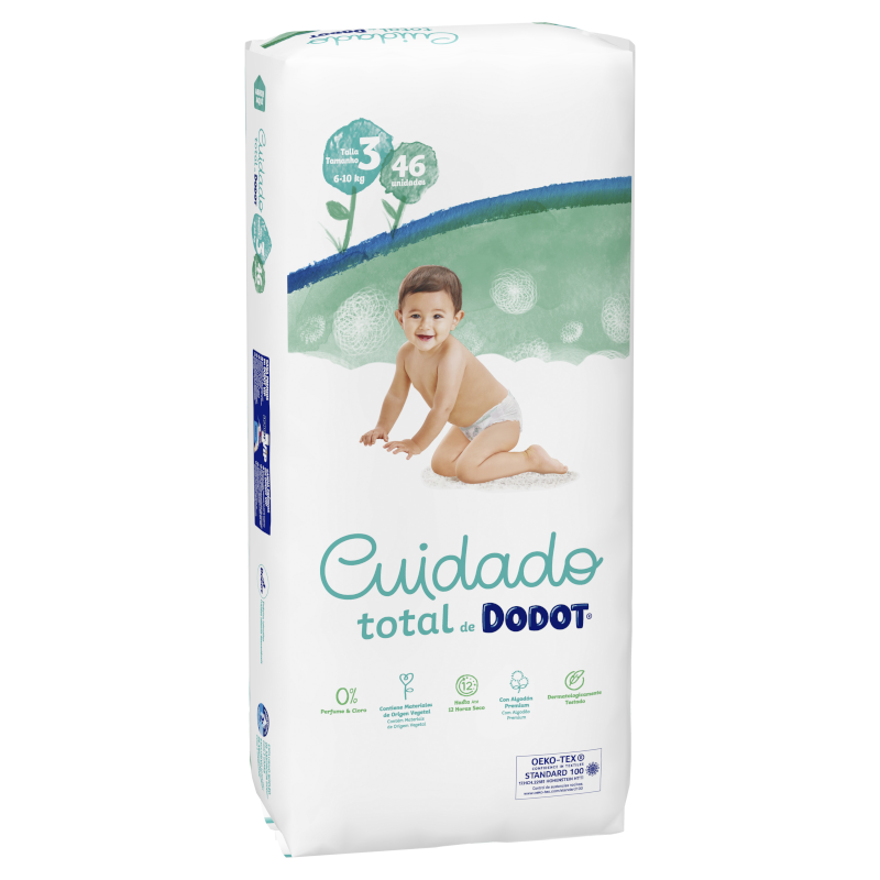 Buy Total care nappies size 3 46 units Dodot