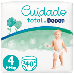 Couches DODOT Total Care Taille 4 (9-14kg) 40 unités