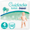 DODOT Cuidado Total Pañales Talla 4 (9-14kg) 40 unidades