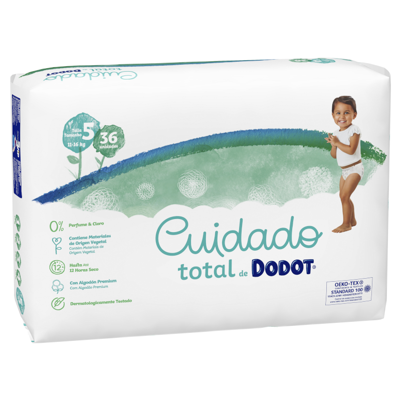 Pannolini DODOT Total Care Taglia 5 (11-16 kg) 36 unità