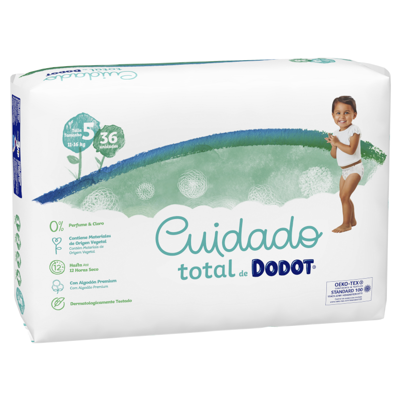 DODOT Total Care Diapers Size 5 (11-16kg) 36 units