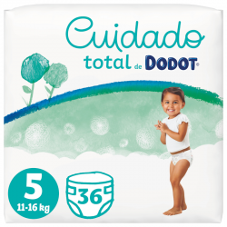 DODOT Couches Total Care Taille 5 (11-16kg) 36 unités