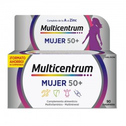 MULTICENTRUM Femme 50+ (90 Comprimés)