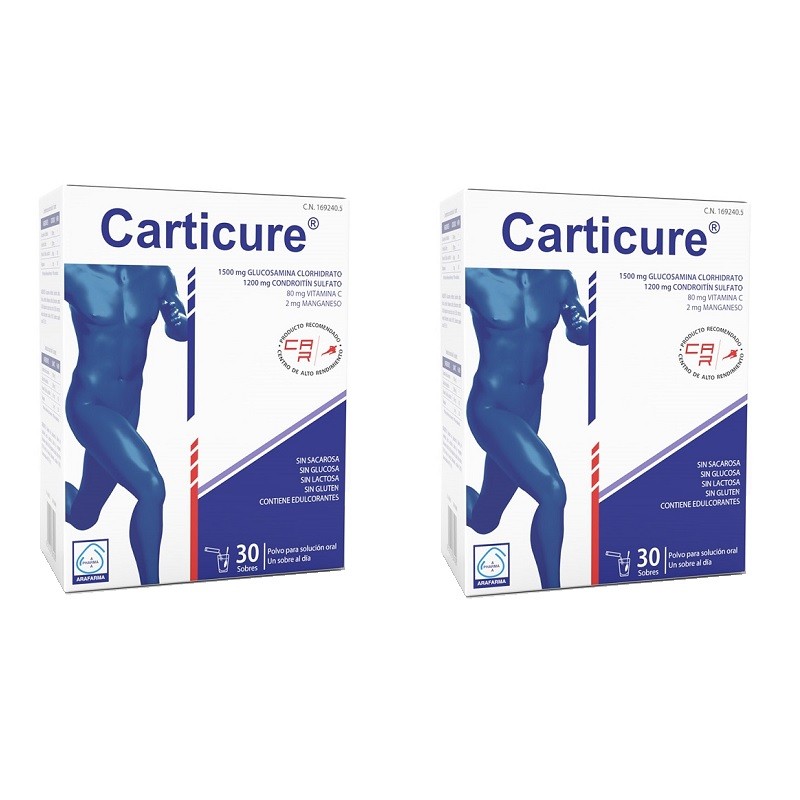 Carticure Pack 2x30 Umschläge Carticure Pack 2x30 Umschläge