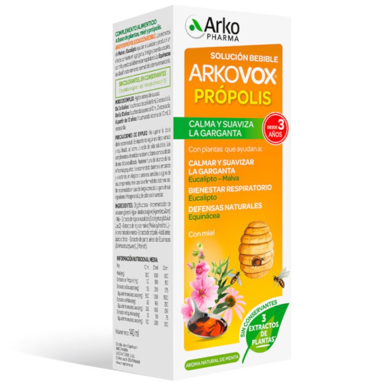 ARKOVOX Propolis Drinkable Solution 140 ml