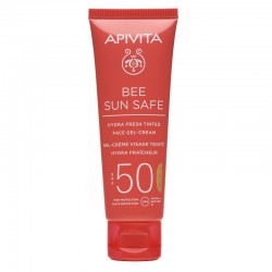 APIVITA Bee Sun Safe Hydra Fresh getönte Gel-Creme SPF50 (50ml)