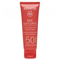 APIVITA Bee Sun Safe Hydra Fresh Gel-Crema con Color SPF50 (50ml)
