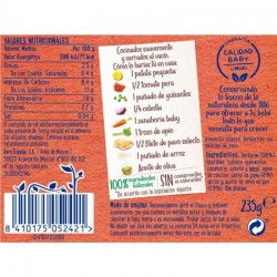 Hero Baby Vasetto di Verdure con Delizie di Tacchino +6m 235g