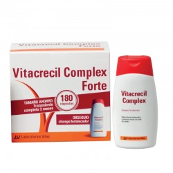 VITACRECIL Complex Forte 180 Capsules + Shampoo