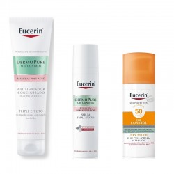 EUCERIN Dermopure Oil Control Pack Cleansing Gel + Serum + Sunscreen Gel-Cream
