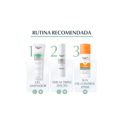 EUCERIN Dermopure Oil Control Pack Gel Detergente + Siero + Gel-Crema Solare ROUTINE CONSIGLIATA
