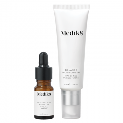 Medik8 Balance Moisturiser 50 ml & Glycolic Acid Activator 10 ml