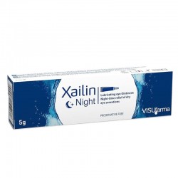 Pomada oftálmica lubrificante multidose noturna XAILIN 5g