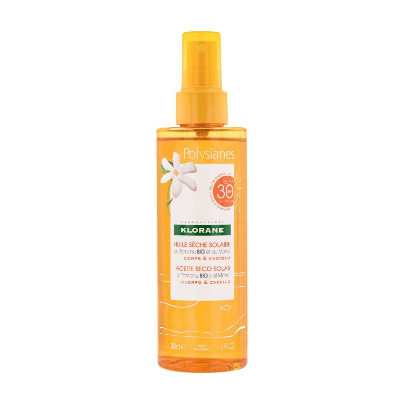 POLYSIANES Huile Solaire Sèche SPF30 200 ml POLYSIANES Huile Solaire Sèche SPF30 200 ml